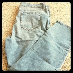OLD NAVY Super Skinny Mid Rise Jeans